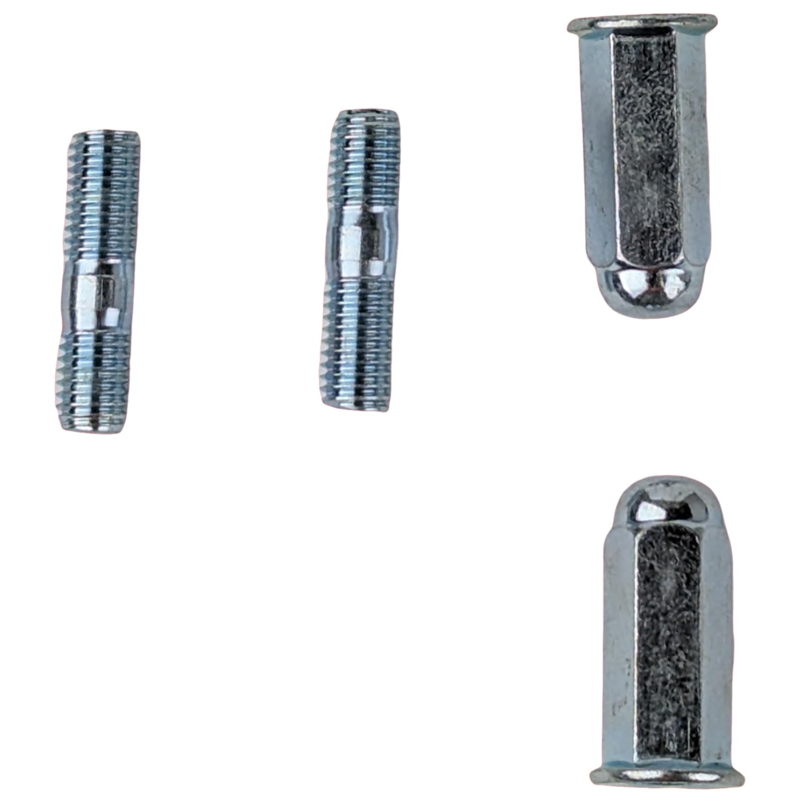 RedCap Set 2X Exhaust Cap Nuts and Studs M8x1.25 for 200cc