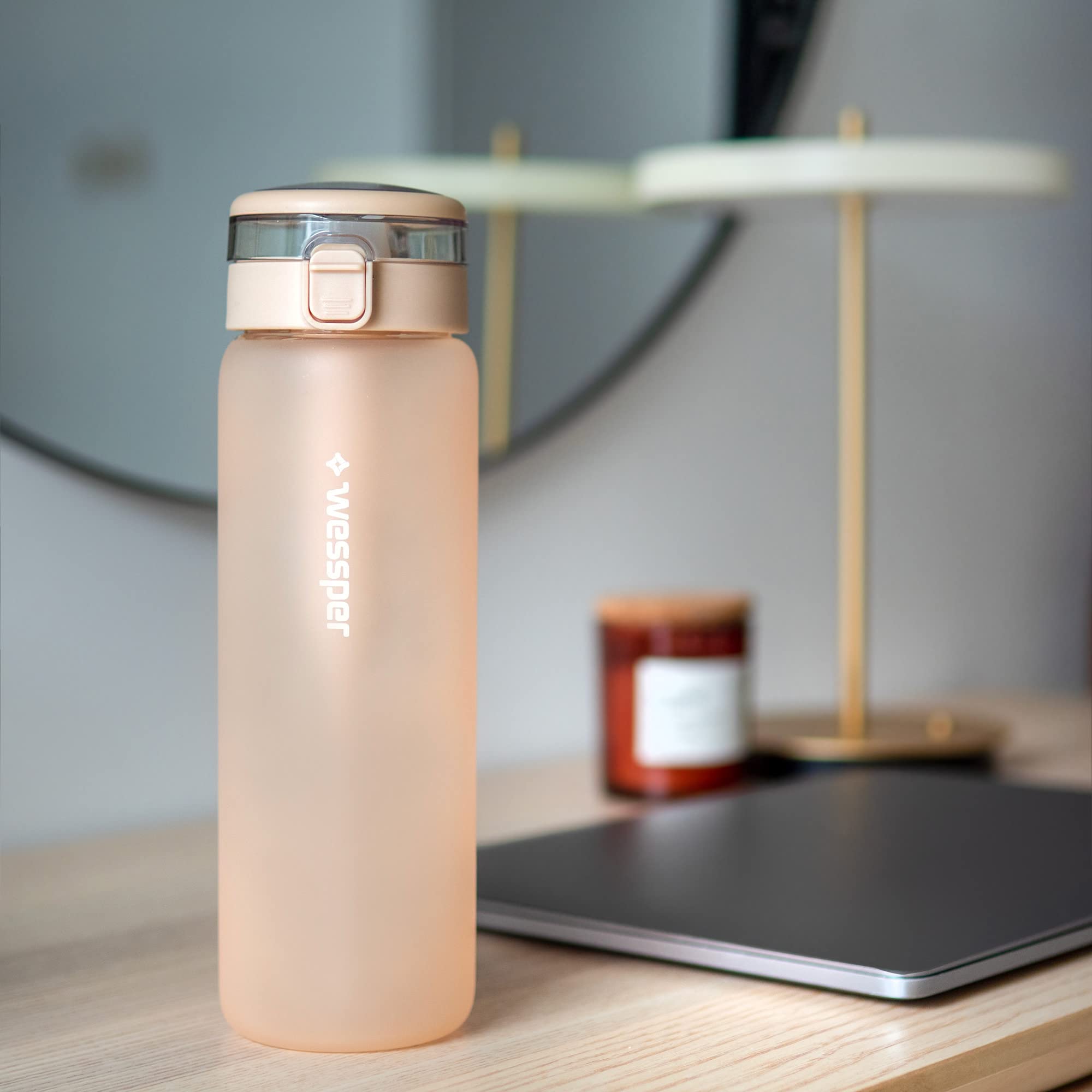 Gourde Filtrante En Verre Borosilicate 680 Ml - Avec Filtre à Charbon Actif, Sans BPA