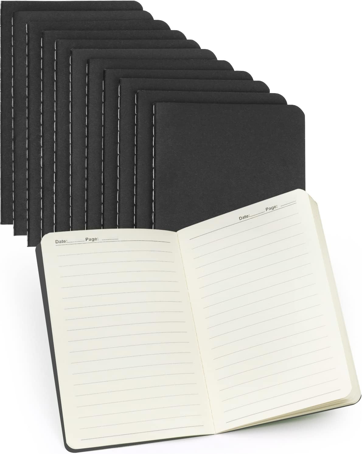 Gwybkq Mini Notepads Bulk 12 Pack Small Journal Pocket Size Notebooks for Kids 3.5