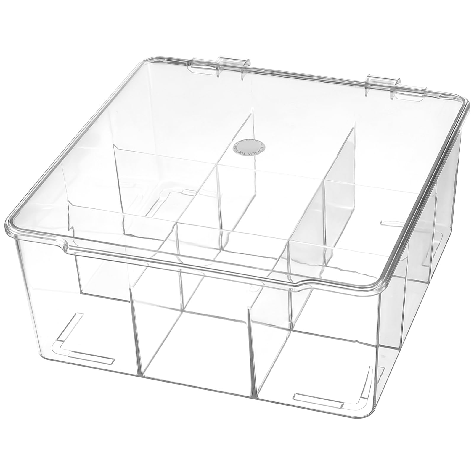 Organizzatore per Gioielli Sicuro E Pulito con Coperchi Scatola Portaoggetti in Plastica per Ferramenta Organizer per Trucco