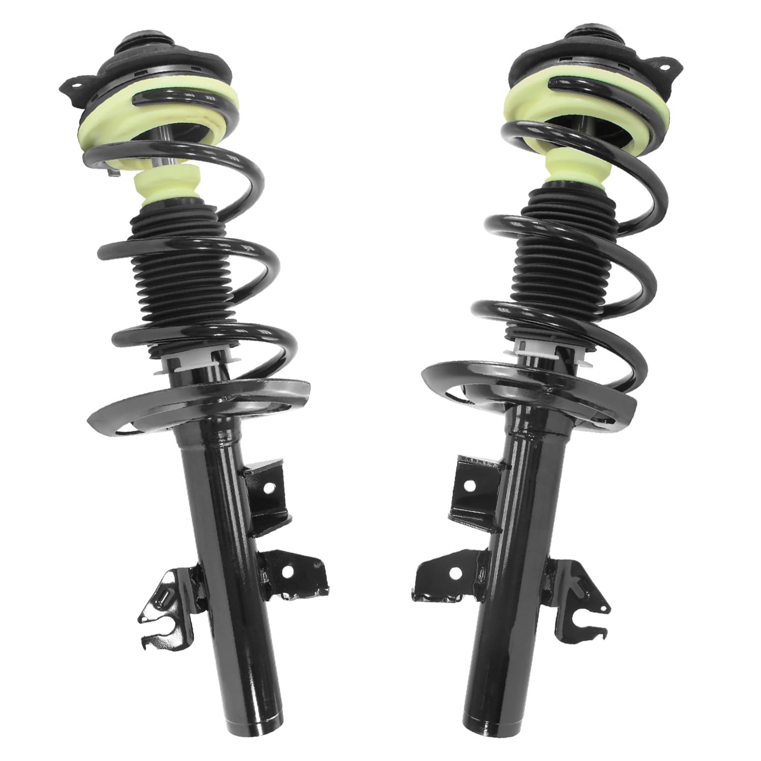 Detroit Axle - 2.4L Front Struts for 2015 2016 2017 Chrysler 200, 2 Complete Struts with Coil Spring Assembly Replacement Suspension
