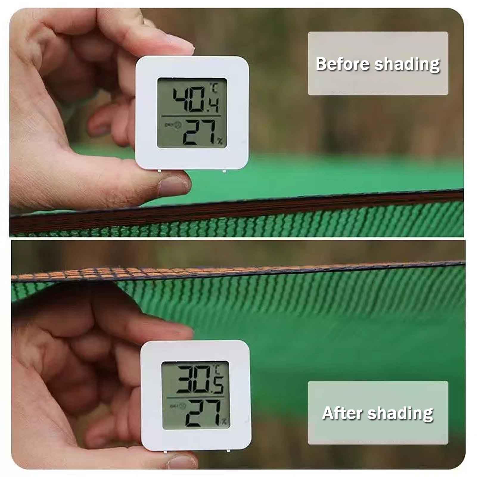 Rete Ombreggiante Verde 90% h. 1 x 50 Mt, Telo Ombra Oscurante per
