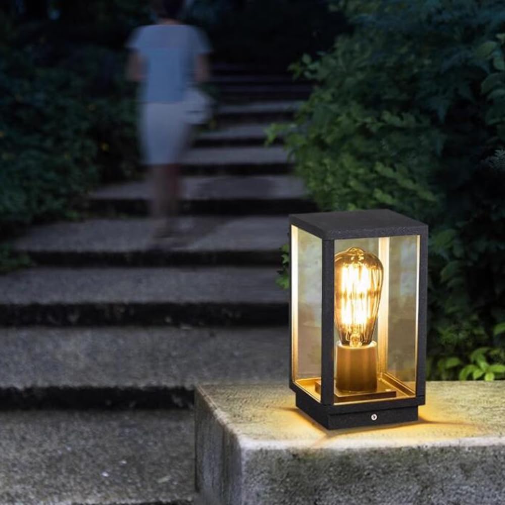 Antyczna Lampa Kolumnowa Zewnętrzna Wodoodporna Nowoczesna Lampa Ogrodowa Nowoczesne Wejście Na Podwórko Zewnętrzne Lampy Kolumnowe Nad Pocztą Elektroniczną Dekoracja Kolumnowa KNBVFHG
