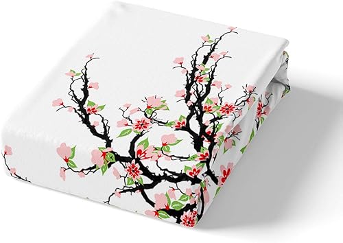 Miniatura 2 de Erosebridal - Juego de ropa de cama con diseño de flores, diseño floral, color blanco