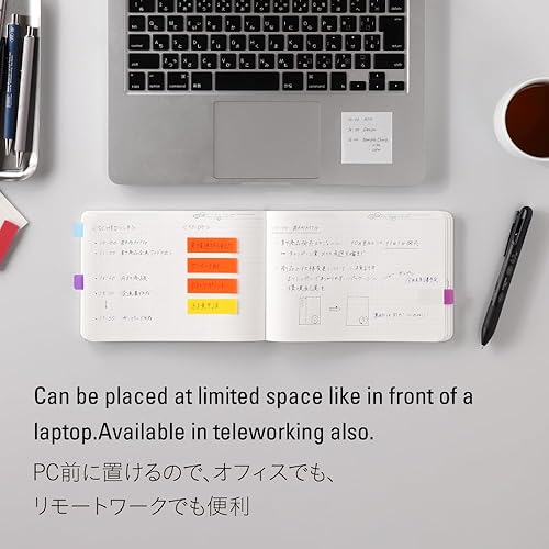 Miniatura 4 de Nitoms SS0058 STALOGY Notebook, B6, Squared, 365 Days Notebook, Landscape, Horizontal, Salvia