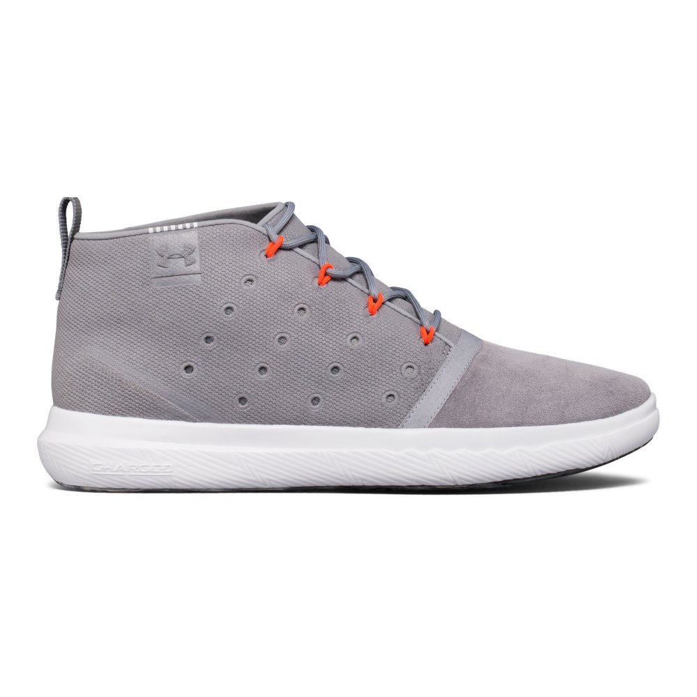 Under Armour Women's Charged 24/7 Mid NM, Steel (035)/Overcast Gray, 7.5