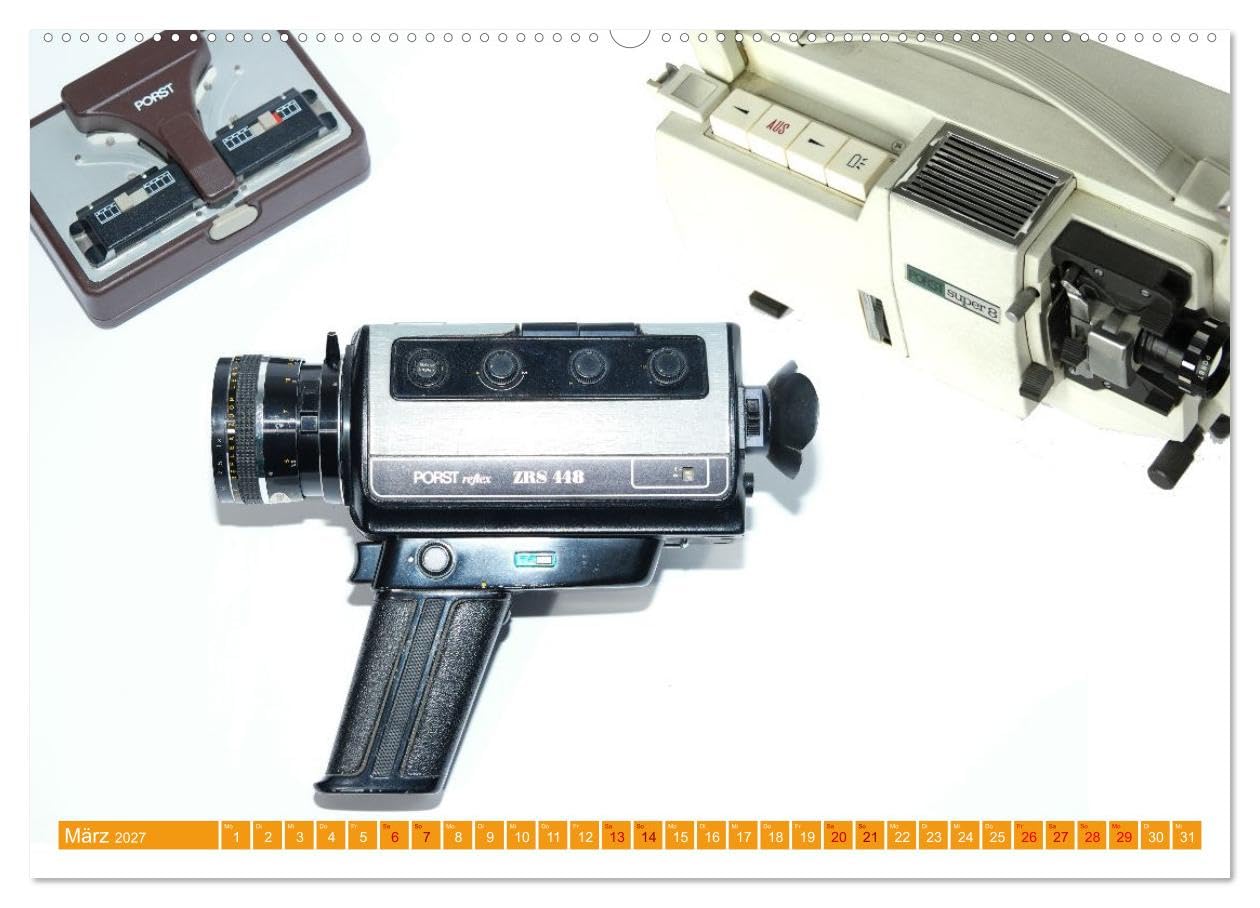 CALVENDO · Alle Macht für Super Acht - Super 8 Kalender (Kalender 2027) | DIN A2 Querformat · Premium-Wandkalender