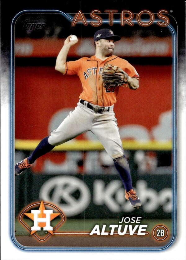 Amazon.com: 2024 Topps Series 2 Baseball #700 Jose Altuve Houston