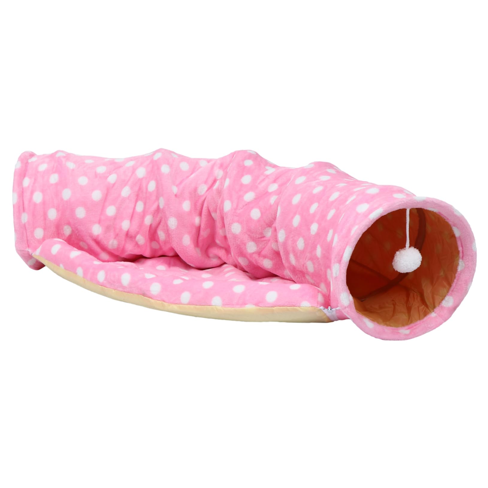 Abaodam Tunnel De Jeu pour Chat Tunnel-Tente Amusante Jouet Confortable pour Chat Intérieur