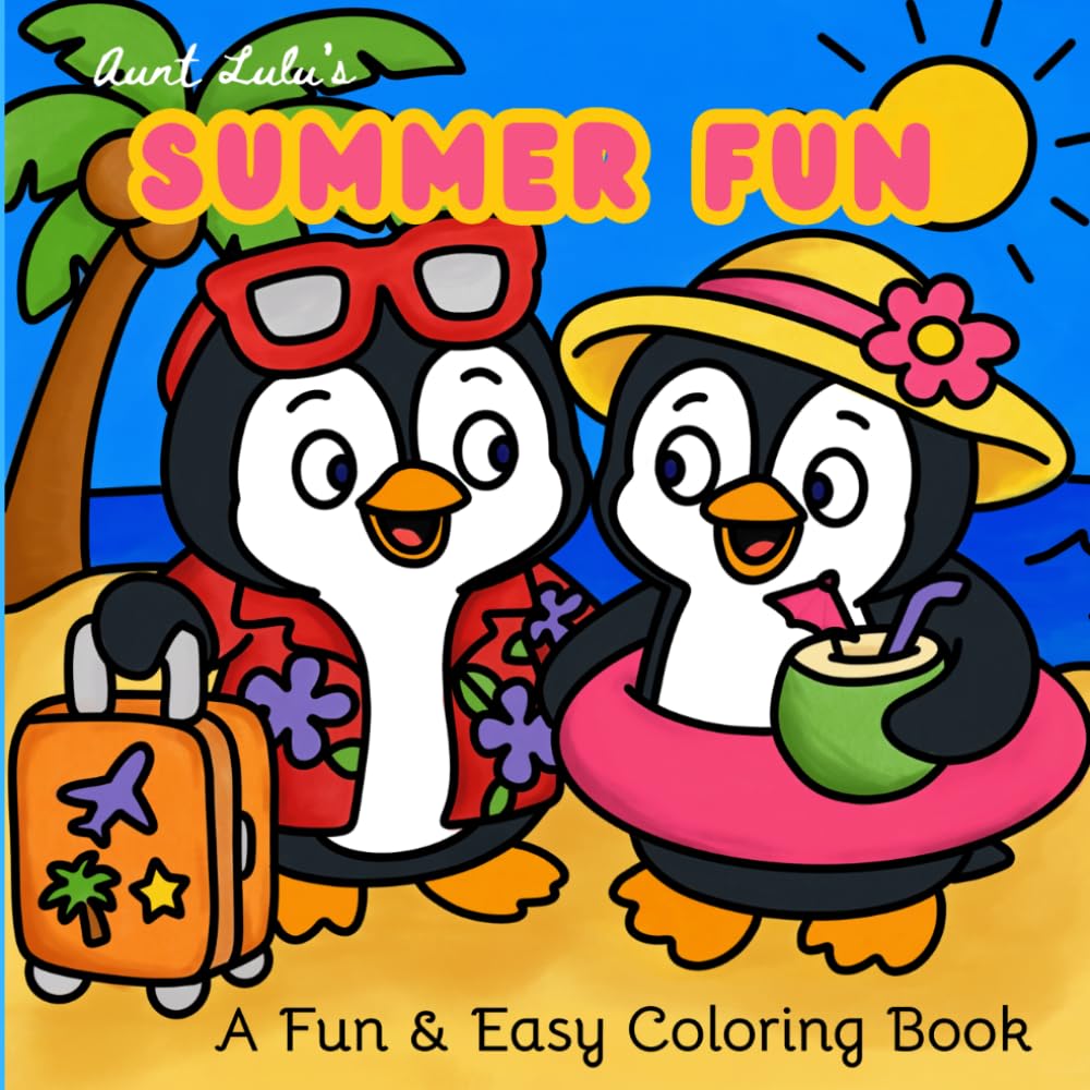 Summer Fun: 45 Adorable Summer Adventure Coloring Pages