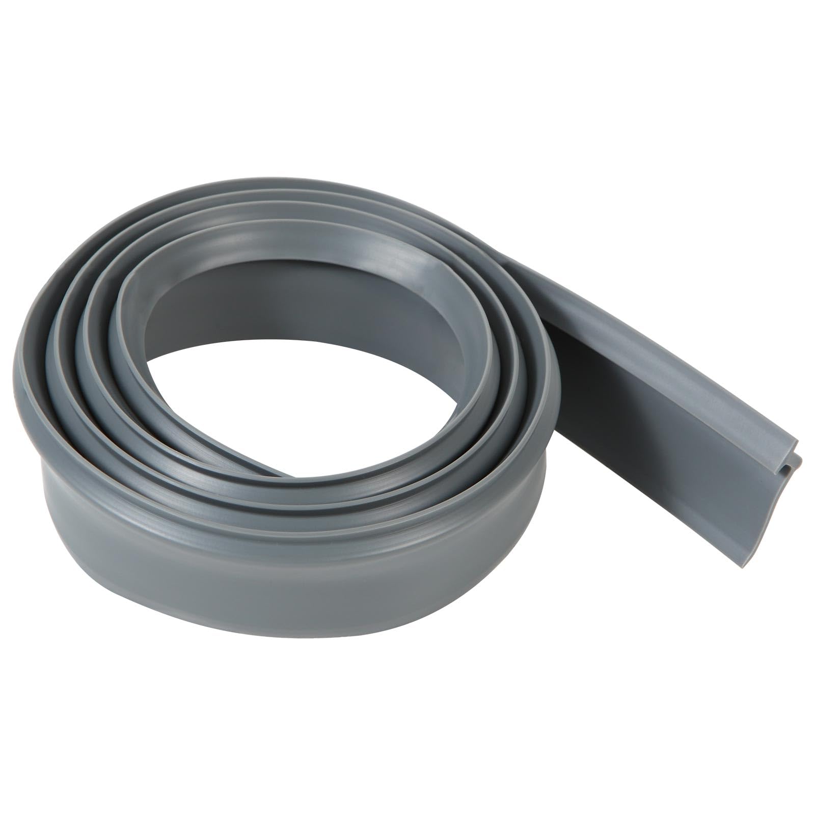 Angled Shower Door Drip Sweep 36-in Long Framed Shower Door Bottom Seal Strip for Home Bathroom Shower Shower Door Seal Strip Silicone (Clear, Incline T Style)