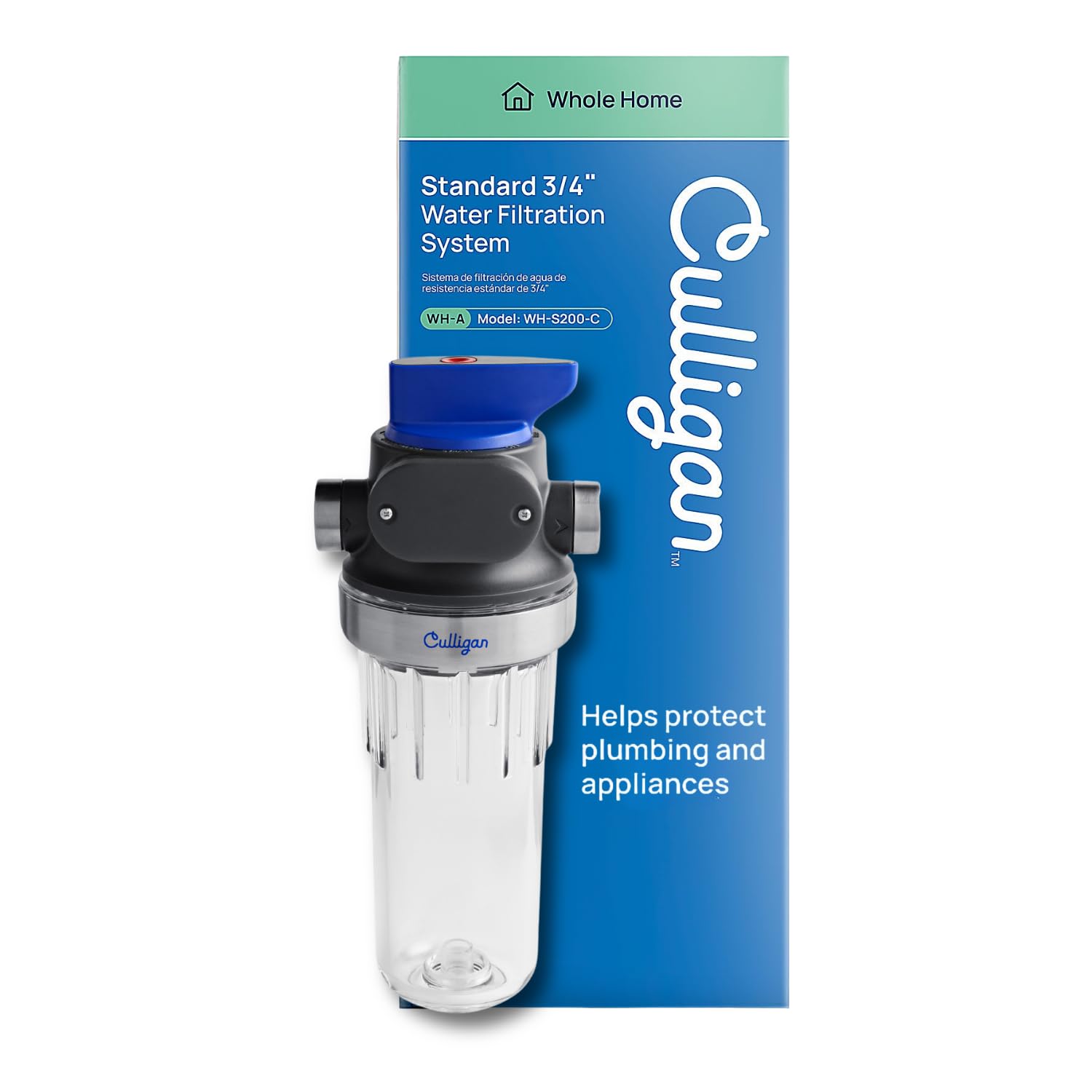 Filtro de agua de sedimento que elimina la suciedad en toda tu casa