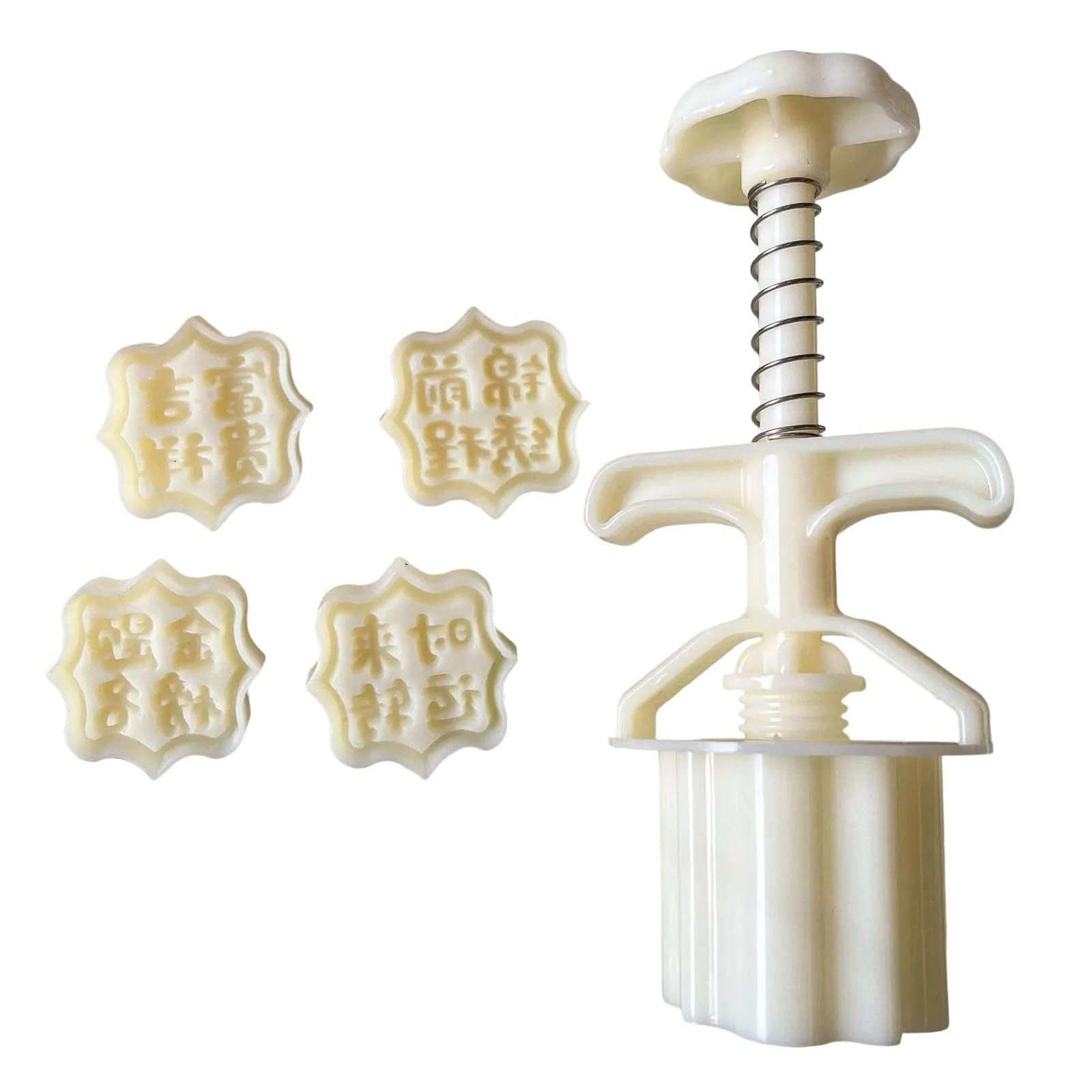 Kalttoy Characters Pattern Dessert Mold Pastries Tool Hand Press Cookie Dessert Cutter Baking Tool for MidAutumn Festival Maker