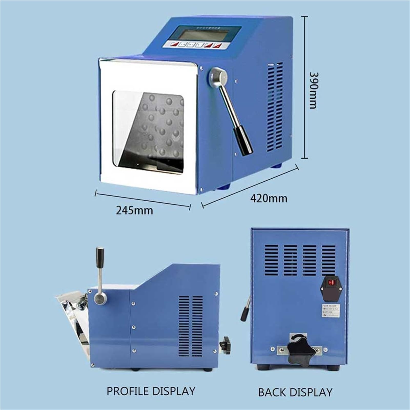 Steriler Homogenisator vom Perkussionstyp, Perkussionshomogenisator aus Edelstahl, Homogenisator-Disperser for Zerkleinern von Gewebe für Fabrik(NY-PD-4)