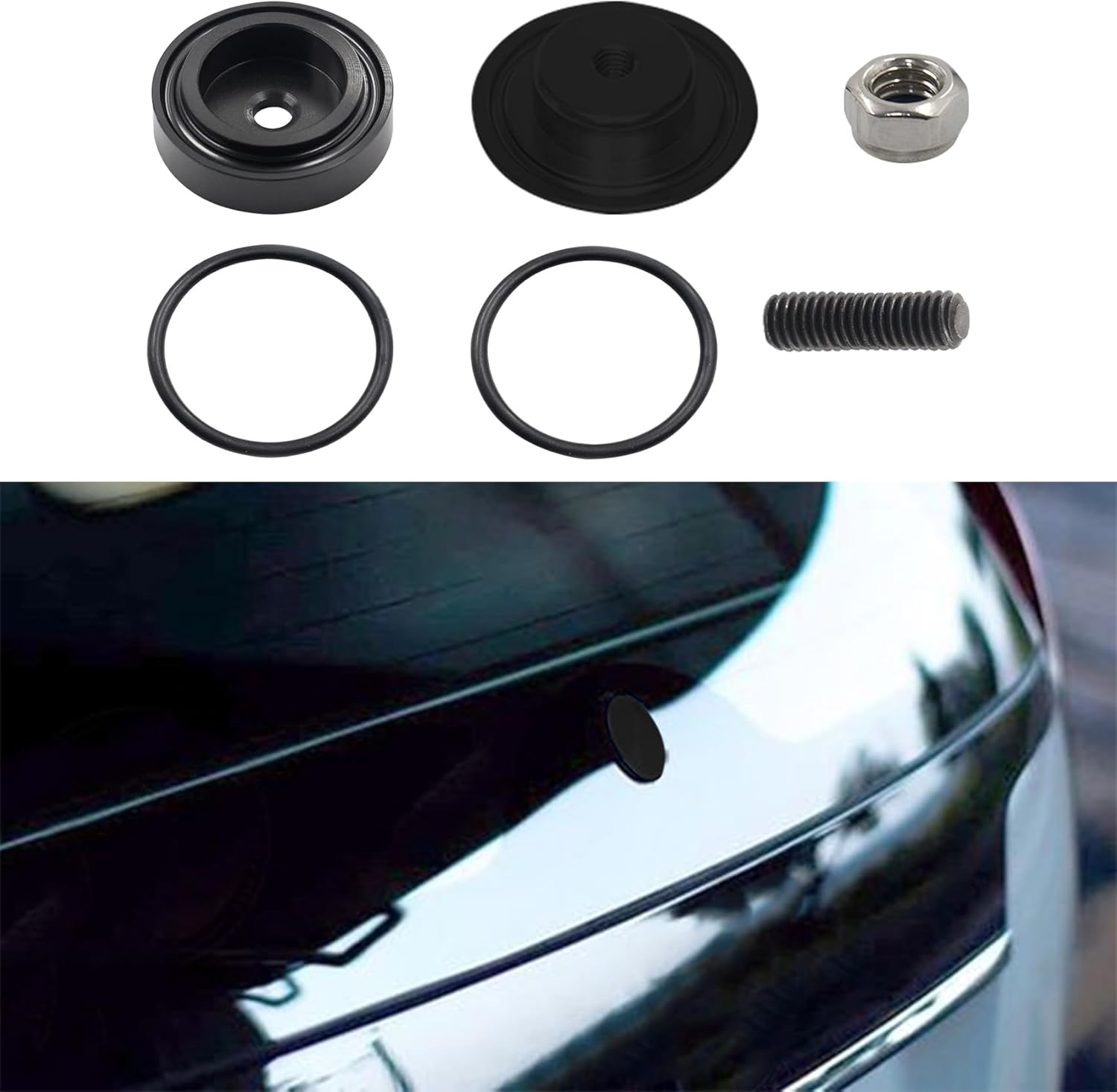 Car Wiper Plug, Rear Wiper Plug Cap Kit, Wiper Plug Cover
