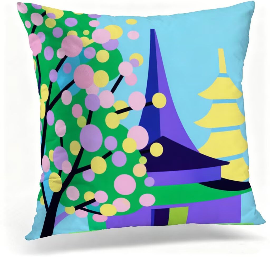 Outdoor cushions lin de qualite superieure 60x60cm decoration paysage