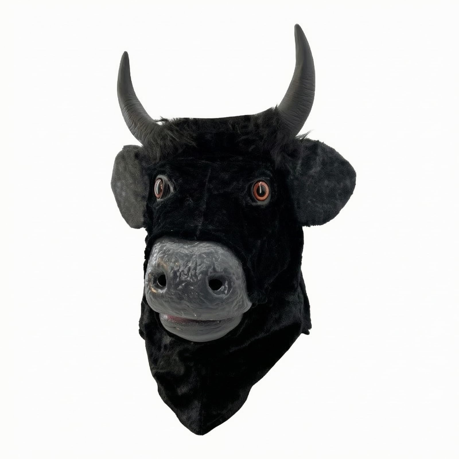 Almencla Maschera a Testa Completa Resistente | Realistica, Traspirante, Maschera con Occhi, Halloween, Maschera Nero