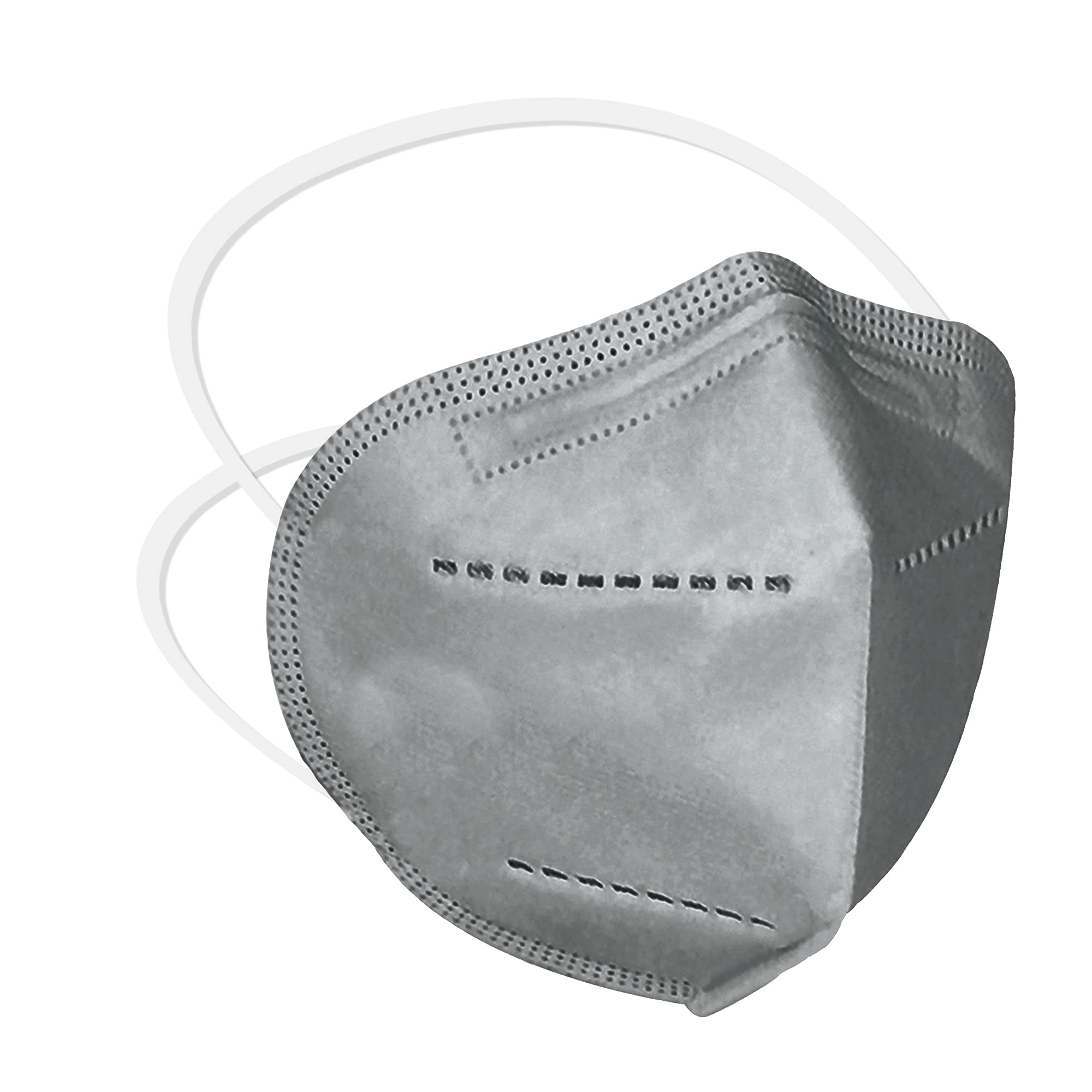 The Mask Lab High Filtration and Easy Breathe FFP2/ N95* Cone Mask for Men and Women (EN Certified Face Mask) ISI CML-9600046017 and CE Notified 2233 (B09C28HDK7) Amazon Price History, Amazon Price Tracker