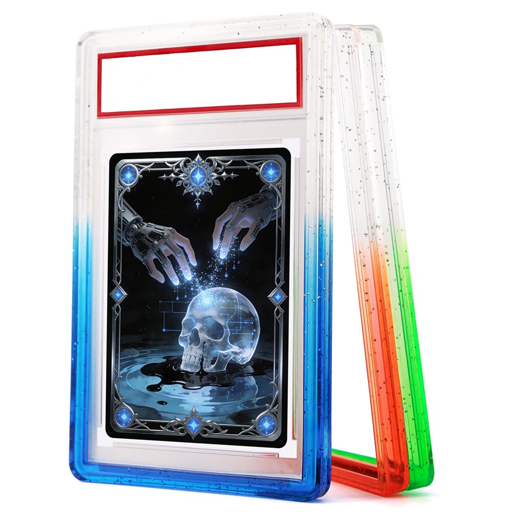 RCPLAGA PSA Slab Guard 3 Pack: PSA Slab Protector Guard for Graded Cards – Card Slab Protector for PSA Card Protection Case, Clear Dual-Tone