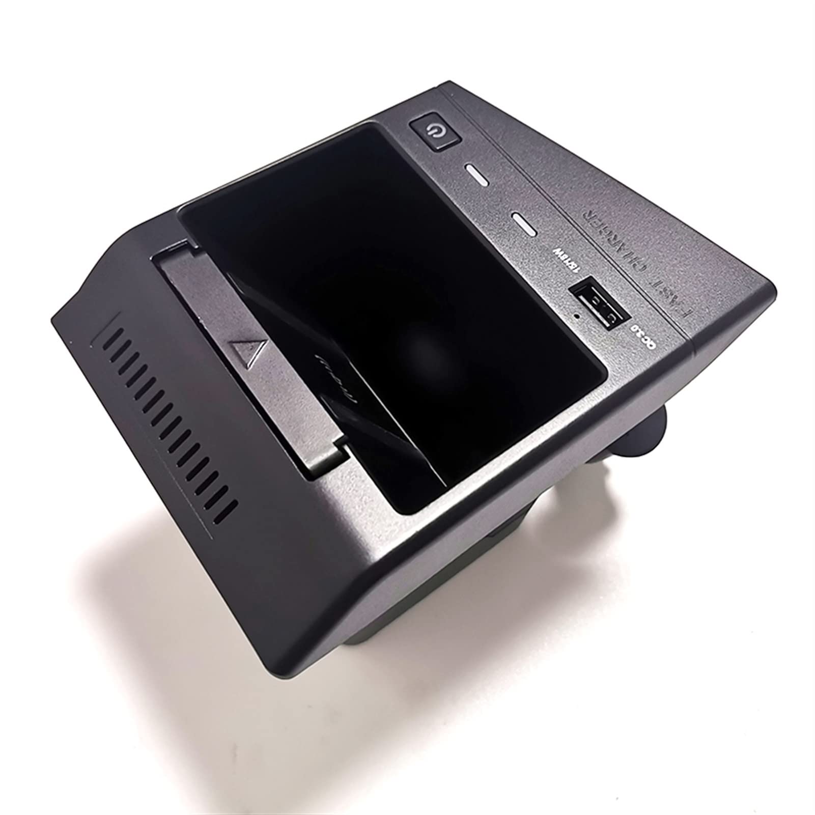 15W QI Samochód Bezprzewodowa Ładowanie Ładowanie Telefon Szybkie Ładowanie Etui Uchwyt Ładujący dla Lexus dla ES ES300H ES350 ES200 ES260 2019-2021 Bezprzewodowa ładowarka samochodowa