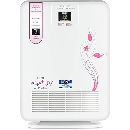 KENT 15008 Alps UV Air Purifier Highly Efficient HEPA Techn
