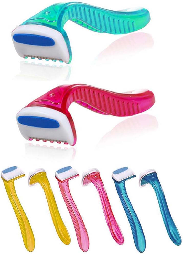 6pcs Bikini Razors Disposable Beauty Line Razors Shaver Pubic Hair