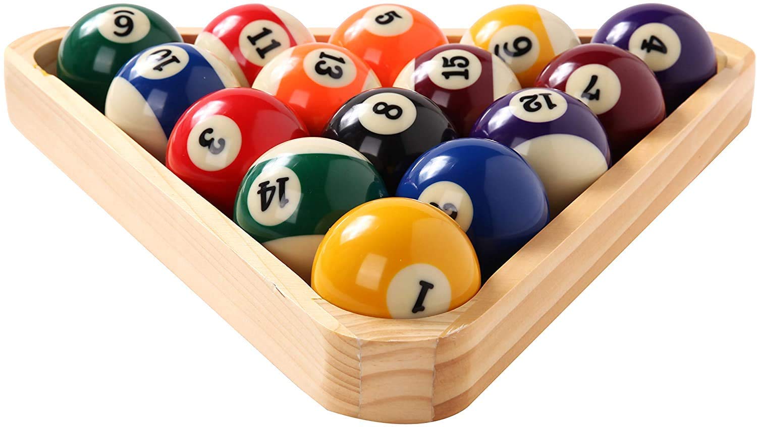 ABA Snooker,Pool & Billiard Ball Triangle/Rack (Black, 57mm)