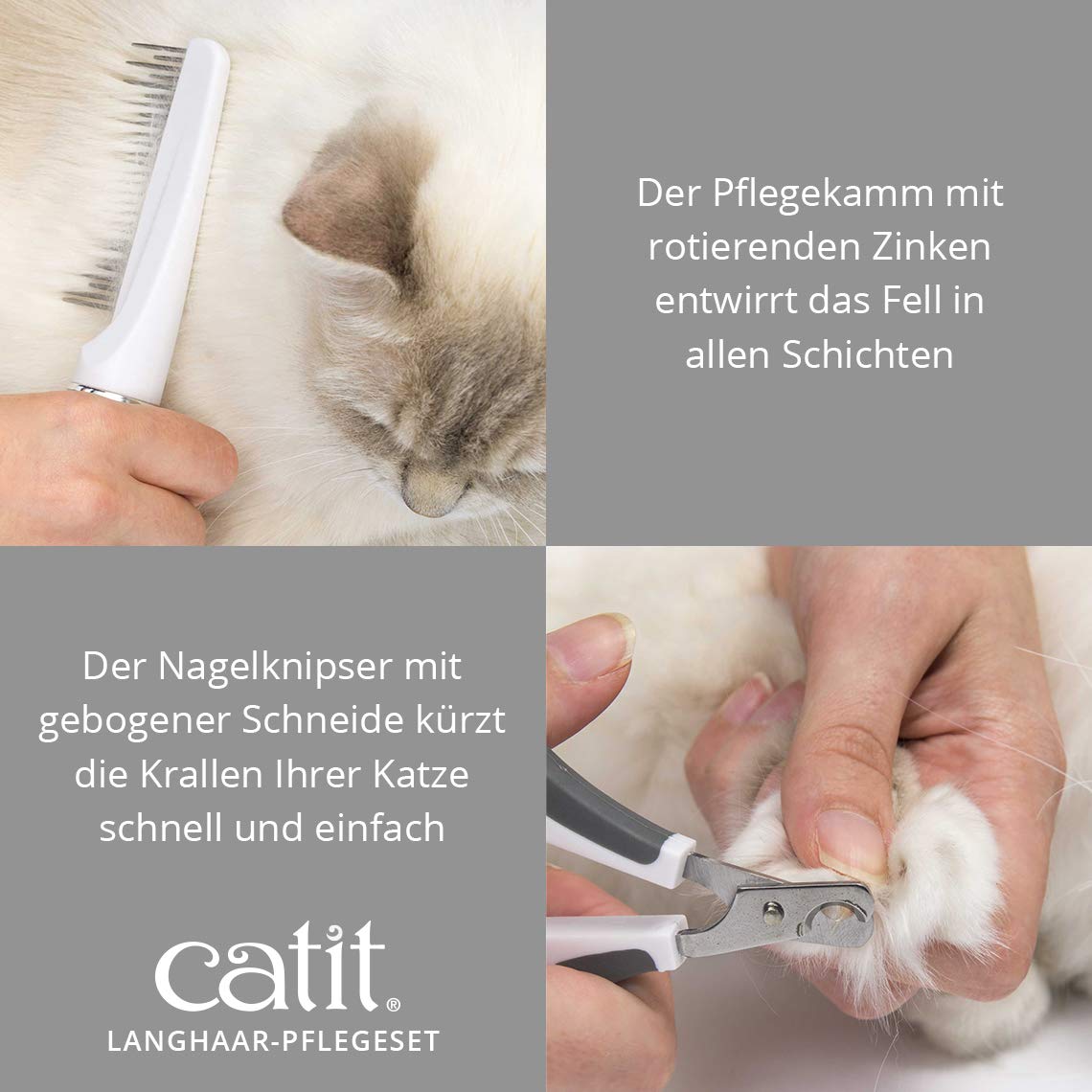 Cat it 2.0 Senses Bürste für Katzen, Modell wählbar