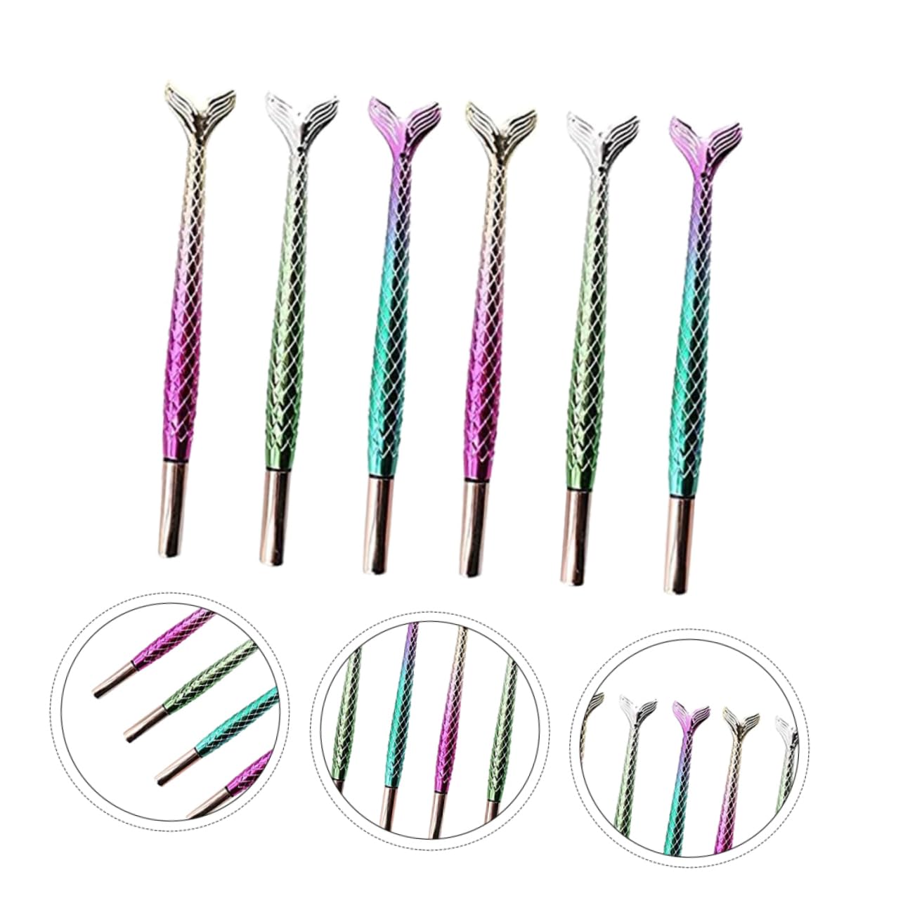 Lot De 5 Stylos À Pointe Fine De 12 Couleurs 6 Pièces X 5 Pour Lécriture Le Bureau Lécole