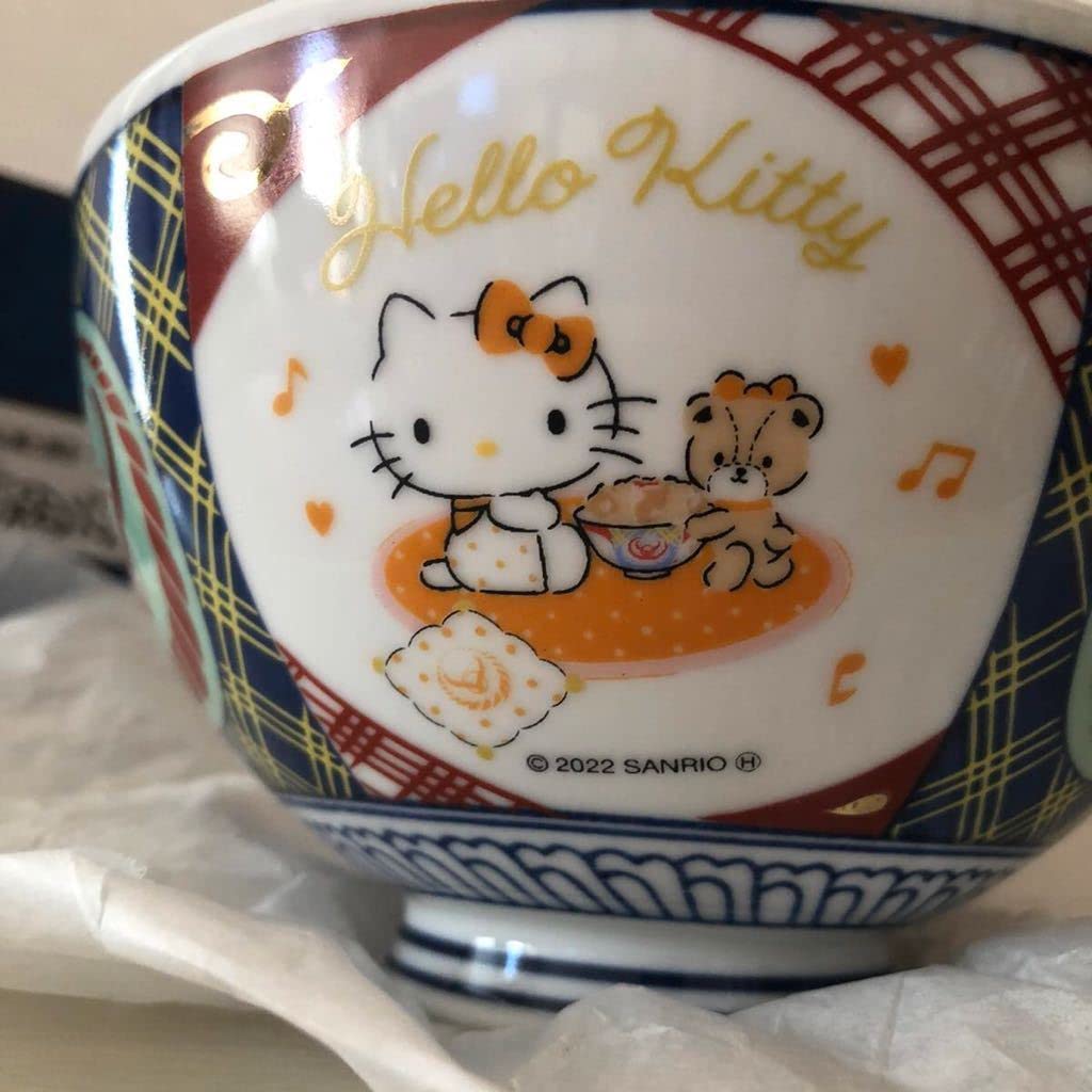 ☆吉野家×ハローキティ☆有田焼 コラボ 丼 どんぶり タイニーチャム