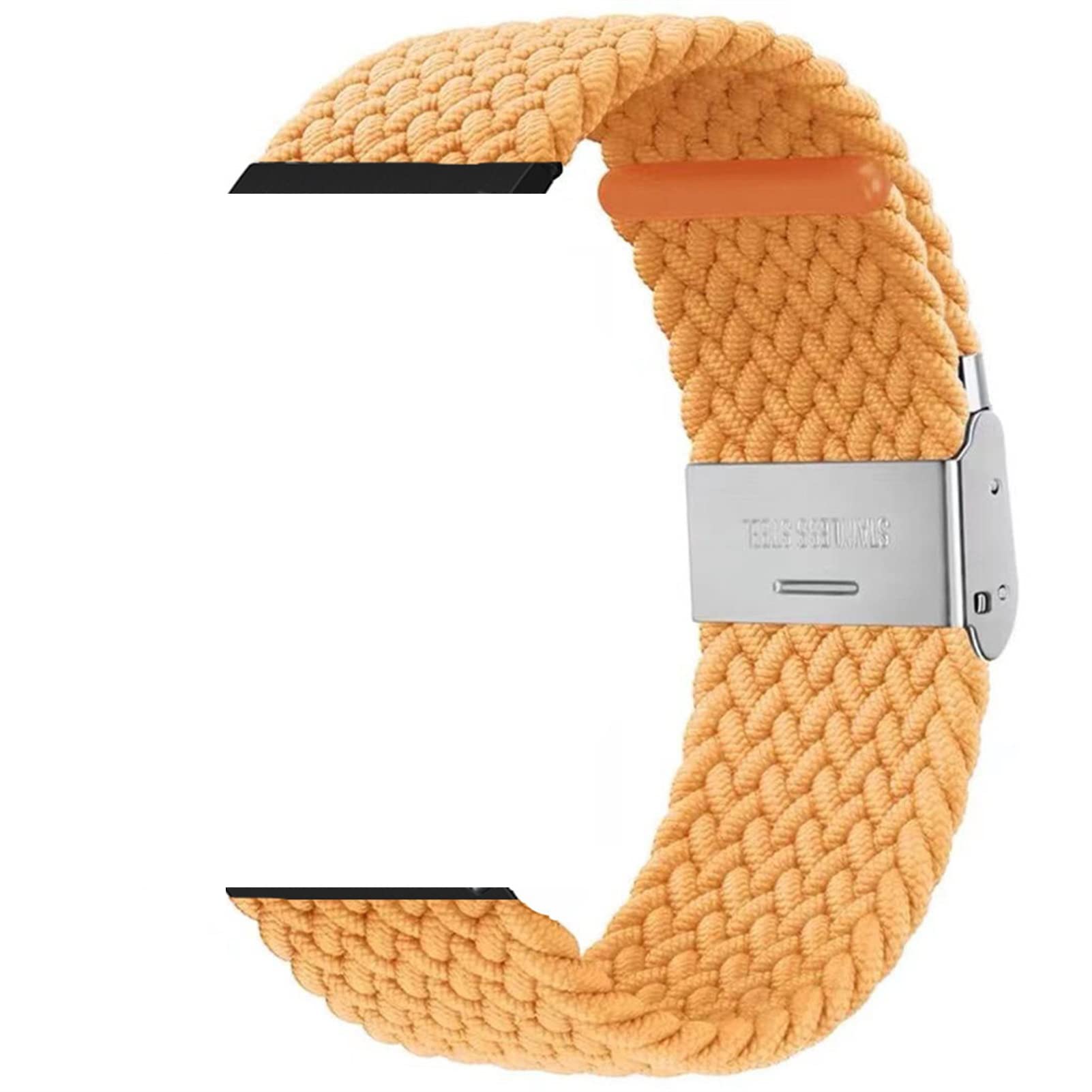 Bracelet nylon jaune 26mm pour Garmin Fenix 7X, idéal rando et crossfit