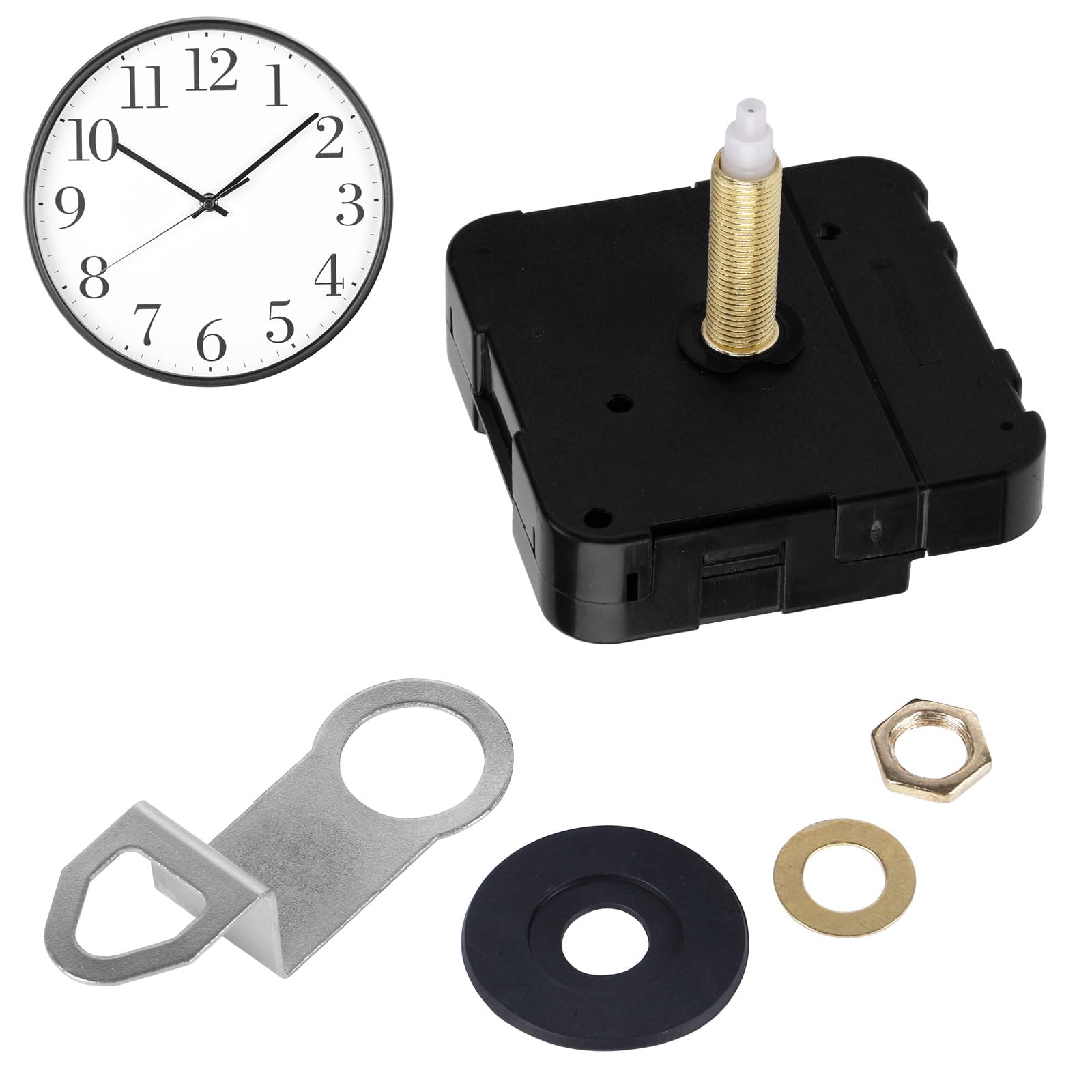 Mécanisme D'horloge à Quartz Silencieux - Kit DIY, Couple élevé, Axes De 8 à 31 Mm Au Choix