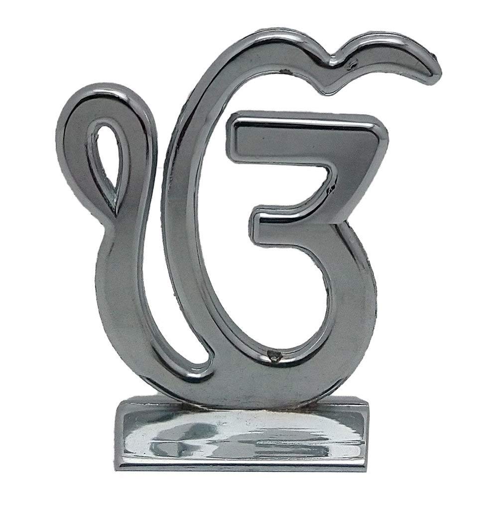 Relicon EK Onkar Idol - Silver Metal Statue -1