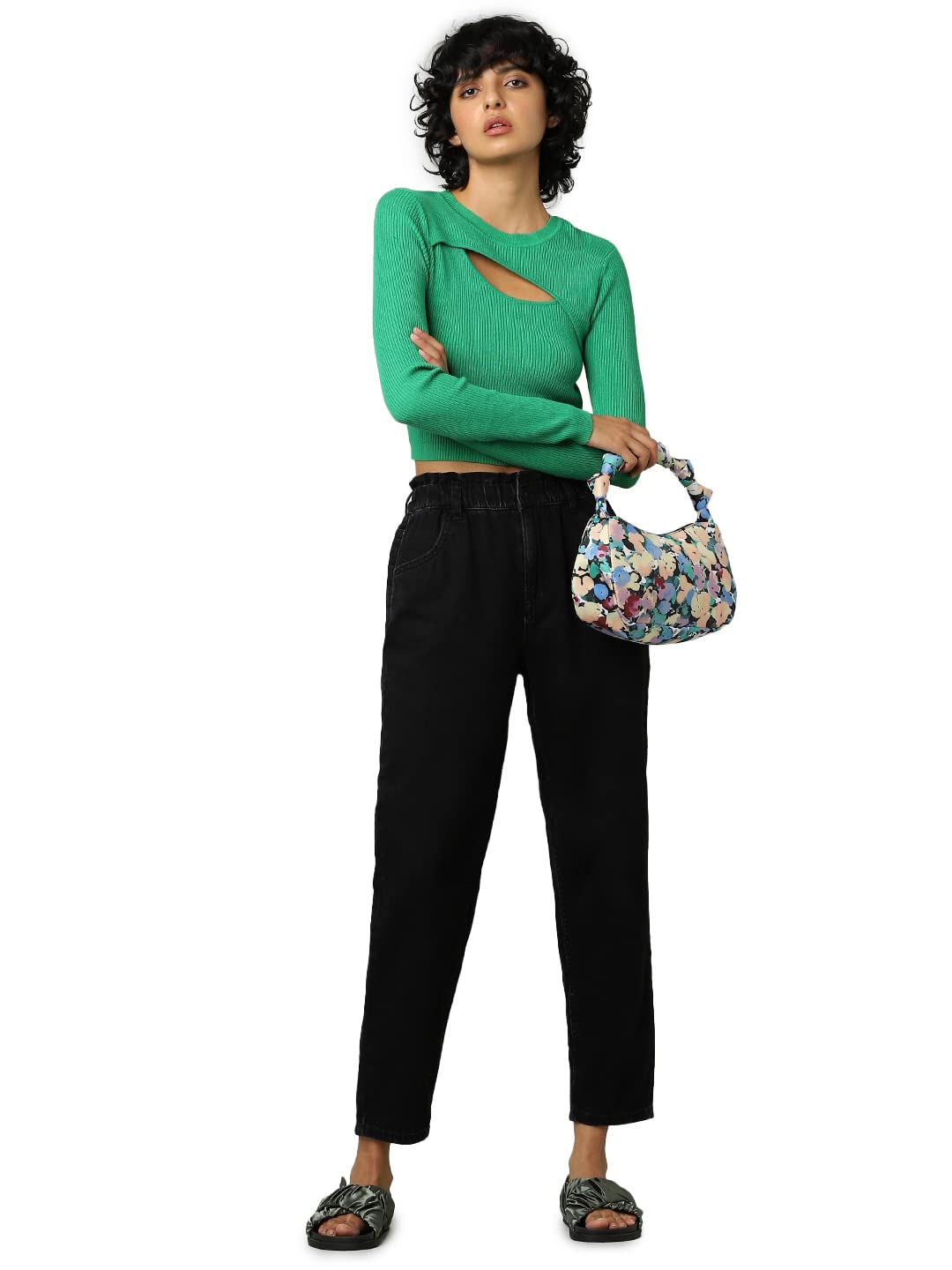 ONLYWomen's High Rise Regular Jeans