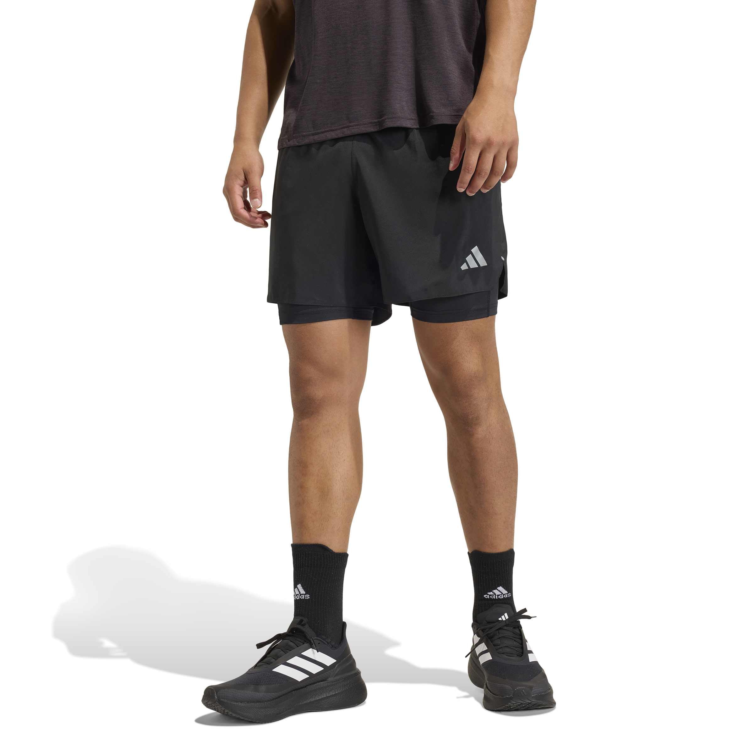 adidas Men's adi365 Running Essentials 2in1 Shorts