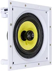 Caixa Acústica de Embutir JBL CI6S Plus Arandela Quadrada 160W