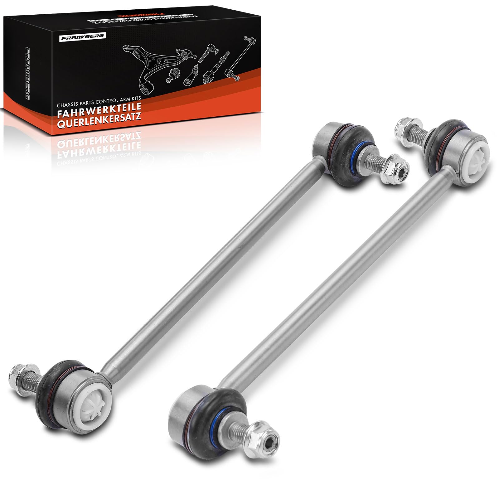 Frankberg 2x Biellette Barre Stab Essieu Avant Gauche Droite Compatible avec modèle S 5YJS 2014-2022 Remplacer# 103060300B