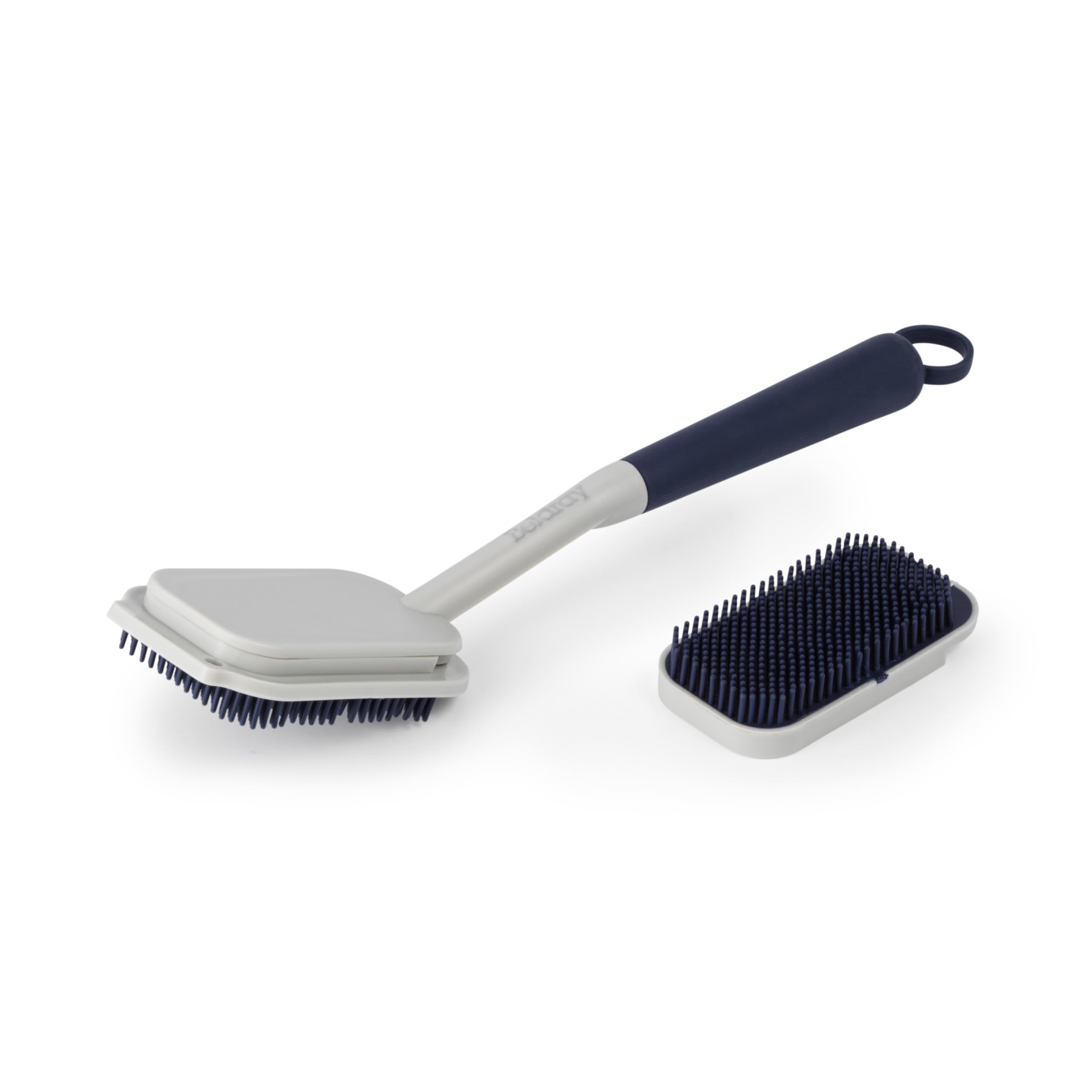 Beldray Rubber Dish Brush Deep Clean Washing Up Soft Bristles Precision Cleaning