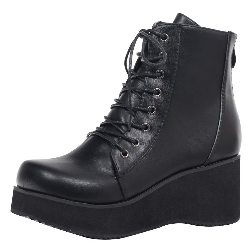 JiaLuoWei womens Wedge Boots