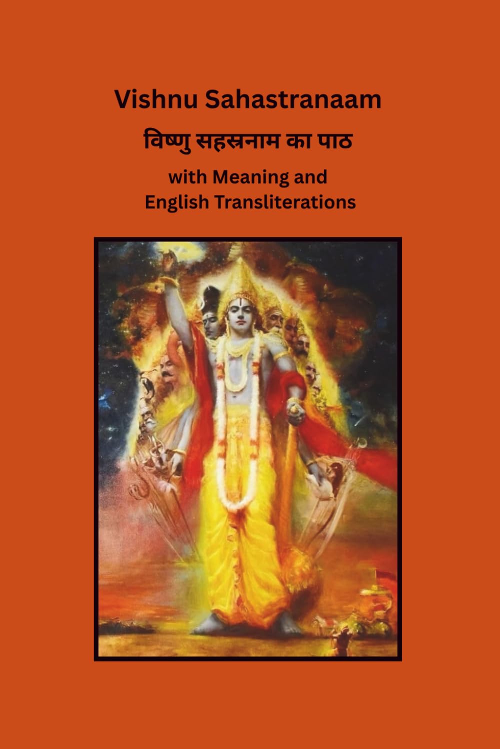 Vishnu Sahasranama | The Thousand Names of Lord Vishnu with Sanskrit Text, English Transliteration and Meaning | A Complete Devotional Edition for Daily Chanting