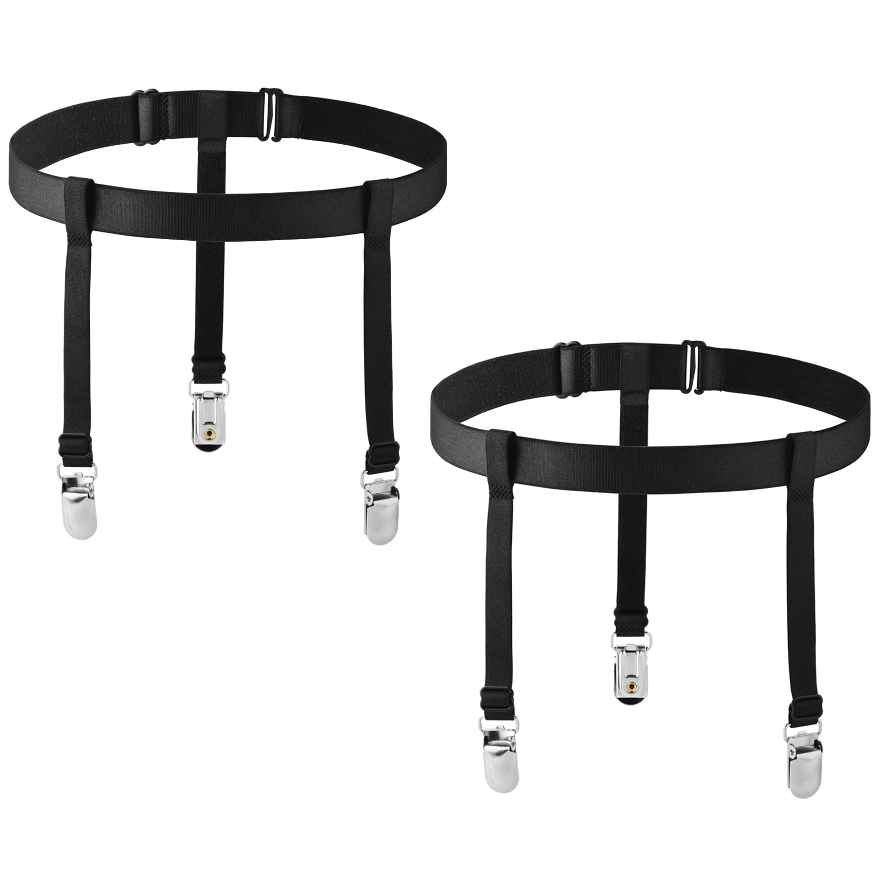 LeopartsPlus Size Thigh Garter Belts for Women Adjustable Leg Harness Garter with Clips for Thigh Highs