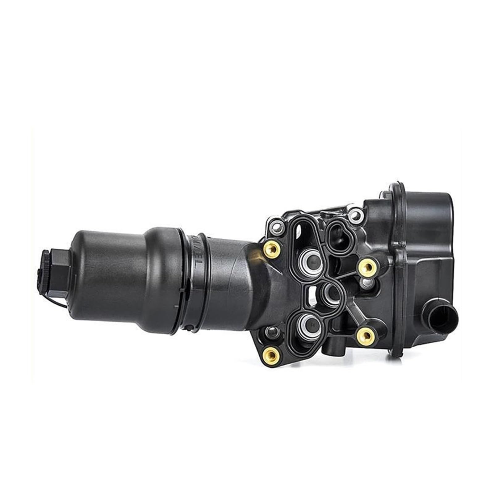 Carcasa del Filtro de Aceite L37A-06F115397J Filtro de Aceite Compatible con TT TTS A6 C6 A4 B7 A3 para VW Golf MK5 GTI R Adaptador 06F115397H 06F115397E Tapa del Filtro de Aceite