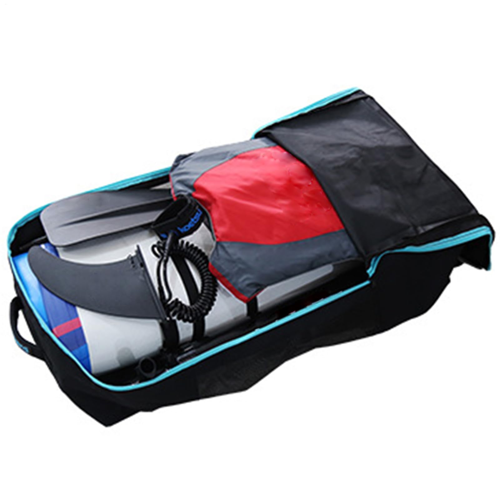Torba Plecakowa na Deskę Paddleboard 125L Wodoodporny Organizer do Deski | Przechowywanie Deski Stand-Up Paddle Do Użytku Domowego, Podróży, Wakacji I Sportów Wodnych