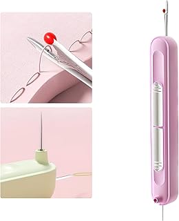 Sponsored Ad - Upgraded 2 in 1 Needle Threaders Seam Ripper,Sewing Supplies,Multifunctional Sewing Tool, Quick Sewing Mach...