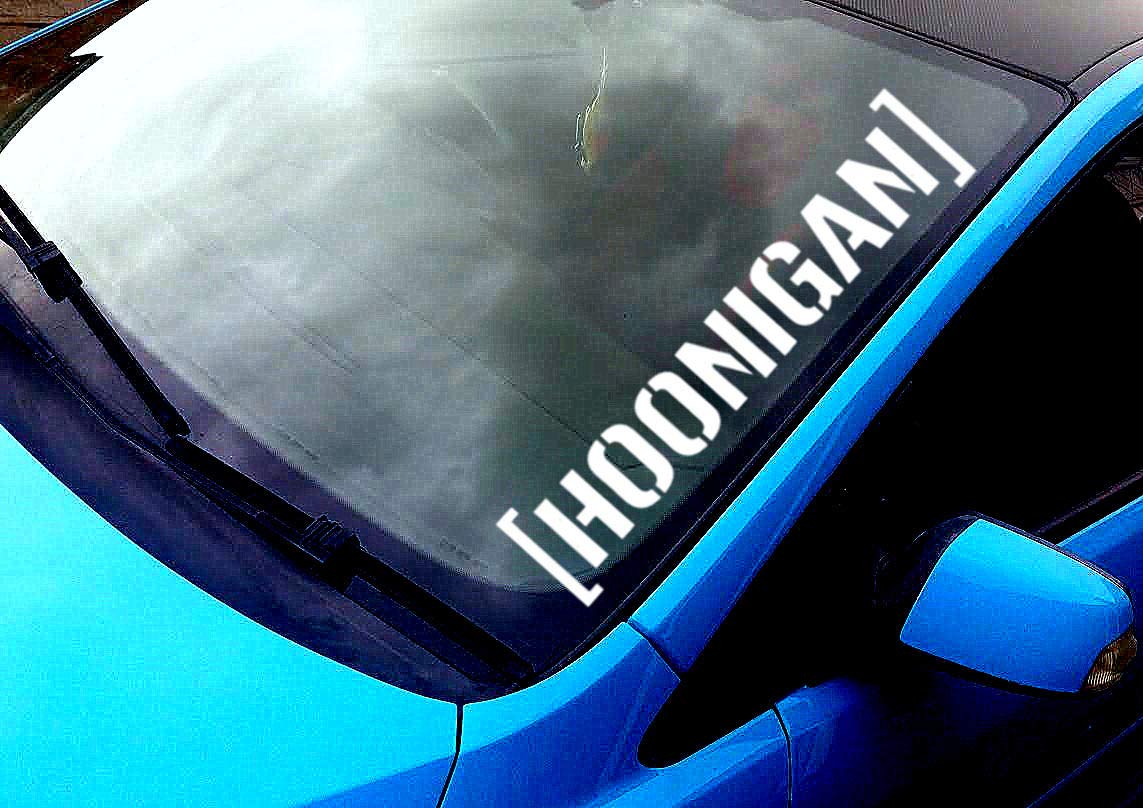 Buy Hoonigan Any Colour Windscreen Sticker JDM Ken Block Dc Euro Drift