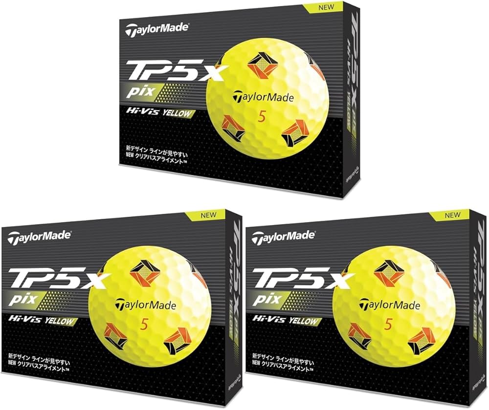 TP5 ゴルフボール 36個 Amazon.co.jp: テーラーメイド TP5 ボール TP5x pix ボール 3