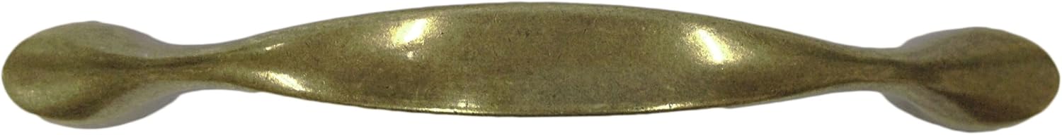 Urbanest Luton Cabinet Hardware Handle Pull - 3-3/4-inch(96mm) Hole Centers, 25 Pack (Antique English)