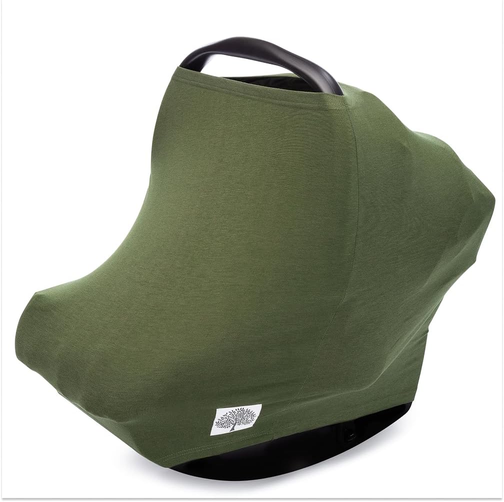 Parker Baby Co. Multi-Use Cover - Carseat Cover, Nursing Cover - Pine