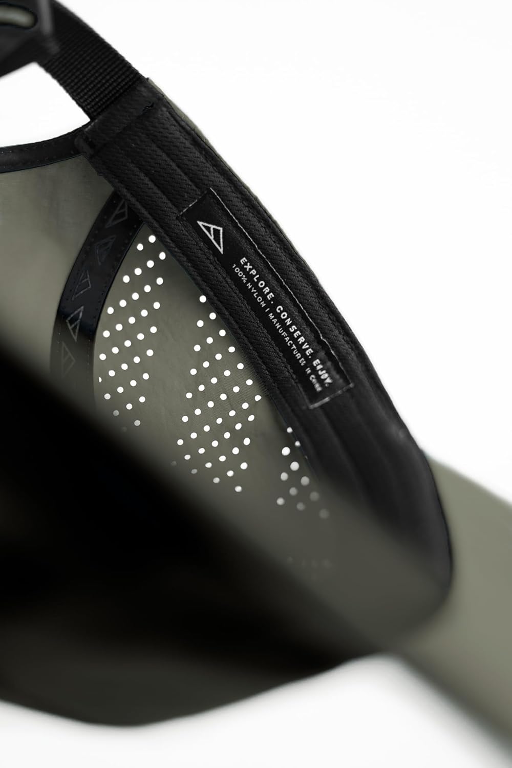 Tillak Vista Hat, Lightweight Nylon 5 Panel Cap with Snap Closure and Laser-Cut Ventilation - Image 3