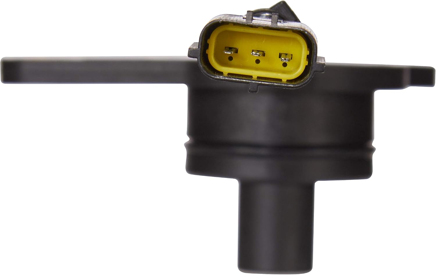 Close-up of the electrical connector on the Spectra Premium S10225 Camshaft Position Sensor